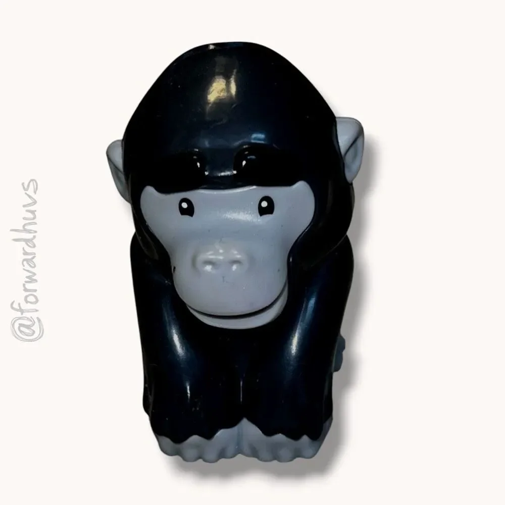 Fisher-Price Little People Gorilla Zoo Animal Figure 2017 Mattel